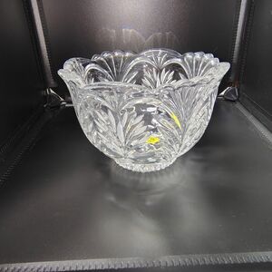 Cut Crystal Decorative Bowl - Clear